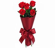 Букет 5 Красных роз Эдлесс Лав в Староминской