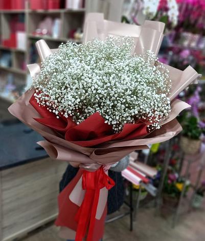 Букет цветов из: Гипсофила в Староминской