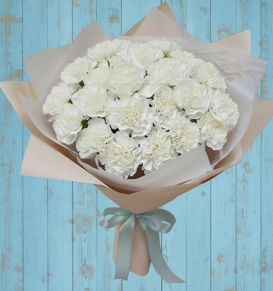 Букет цветов из: Гвоздики в Староминской