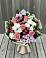 Букет цветов из: Альстромерии, Гвоздики, Розы и Хризантемы в Староминской
