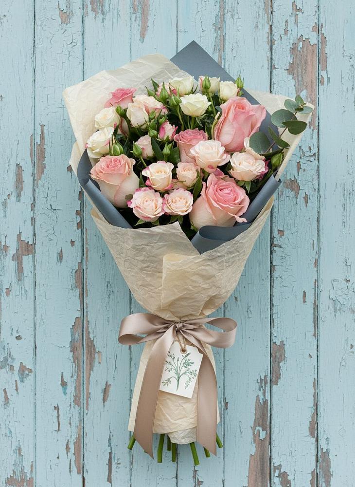 Букет цветов из: Розы в Староминской