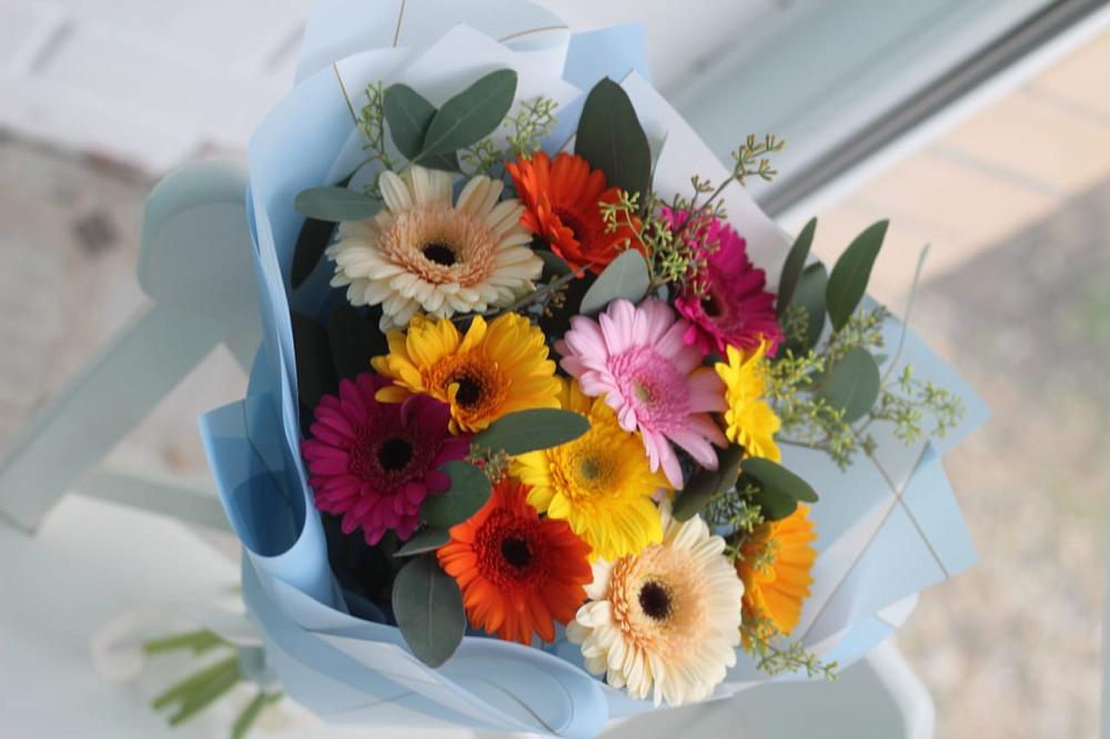 Букет цветов из: Герберы в Староминской