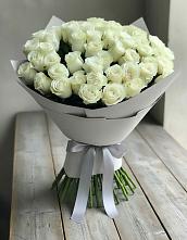 Букет 35 Белых роз в Староминской