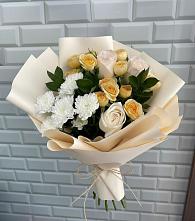 Букет цветов из:  Розы и Хризантемы в Староминской