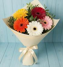 Букет цветов из:  Герберы в Староминской