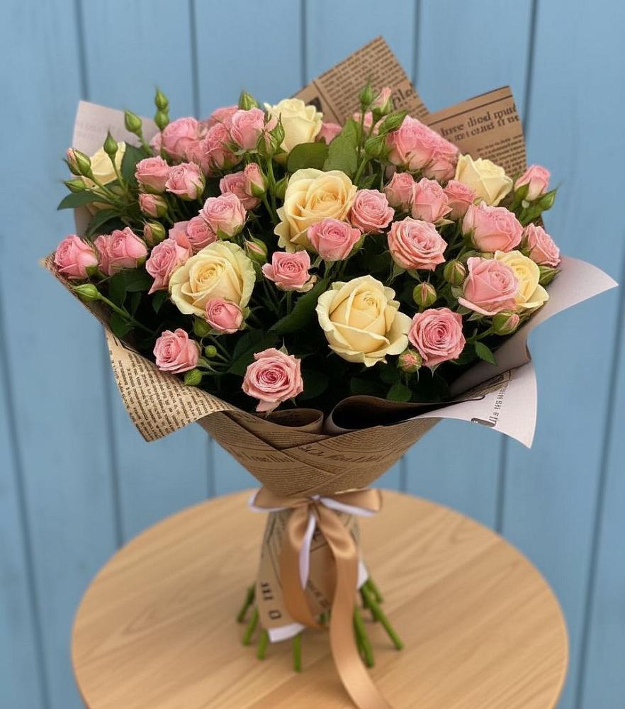 Букет цветов из: Розы в Староминской