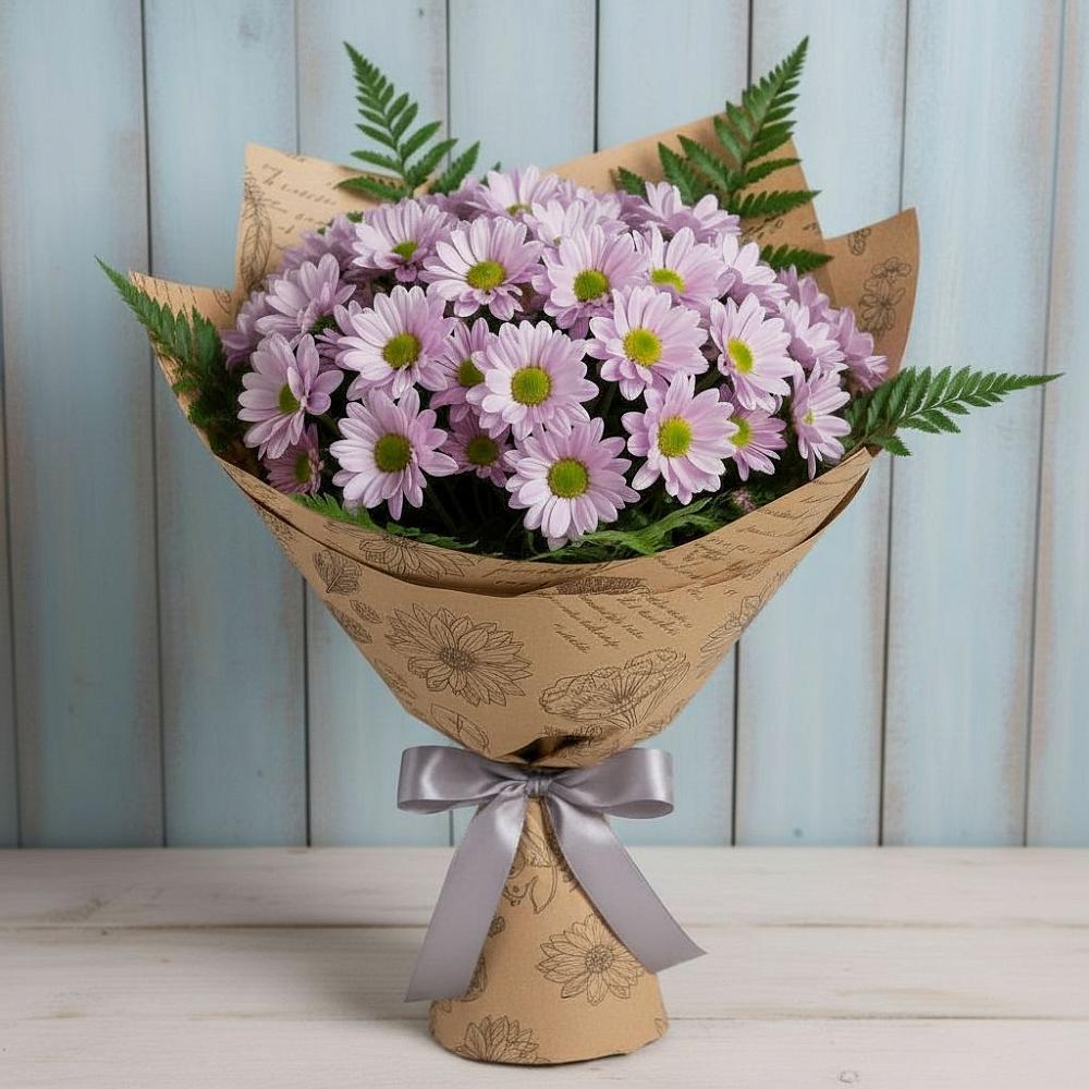 Букет цветов из: Хризантемы в Староминской