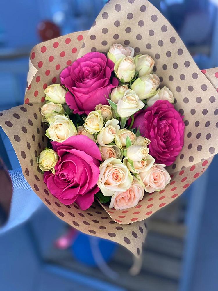 Букет цветов из: Розы в Староминской