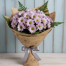 Букет цветов из:  Хризантемы #REPLACE_PRED# Староминской