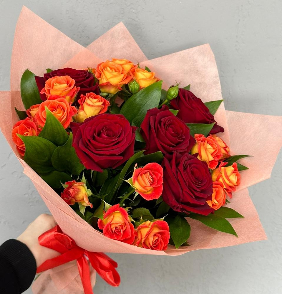 Букет Любовь и восторг в Староминской