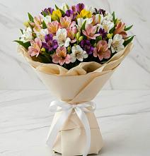 Букет цветов из:  Альстромерии #REPLACE_PRED# Староминской