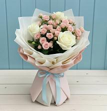 Букет цветов из:  Розы в Староминской