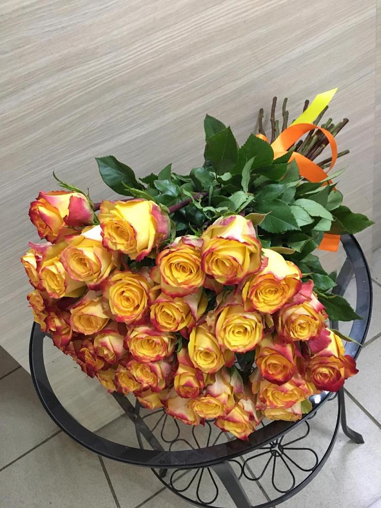 Букет Желтые розы в Староминской