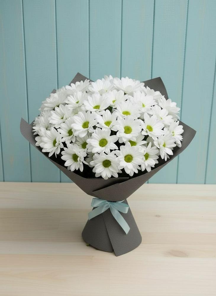 Букет цветов из: Хризантемы в Староминской