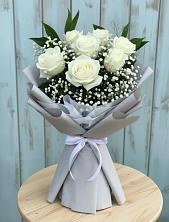 Букет цветов из:  Розы в Староминской