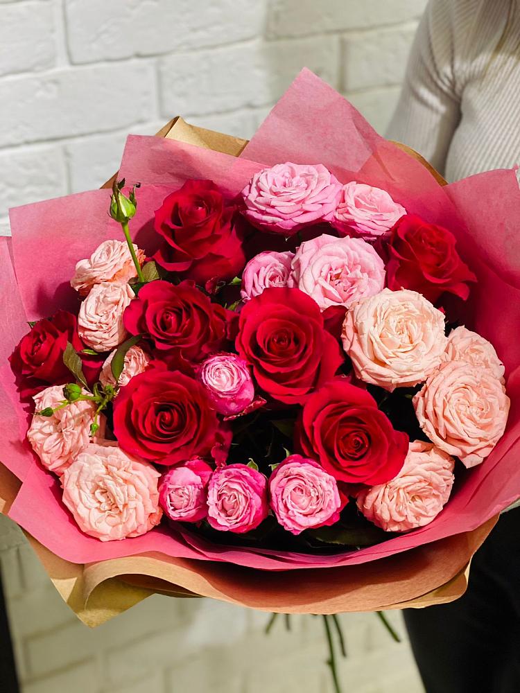 Букет цветов из: Розы в Староминской