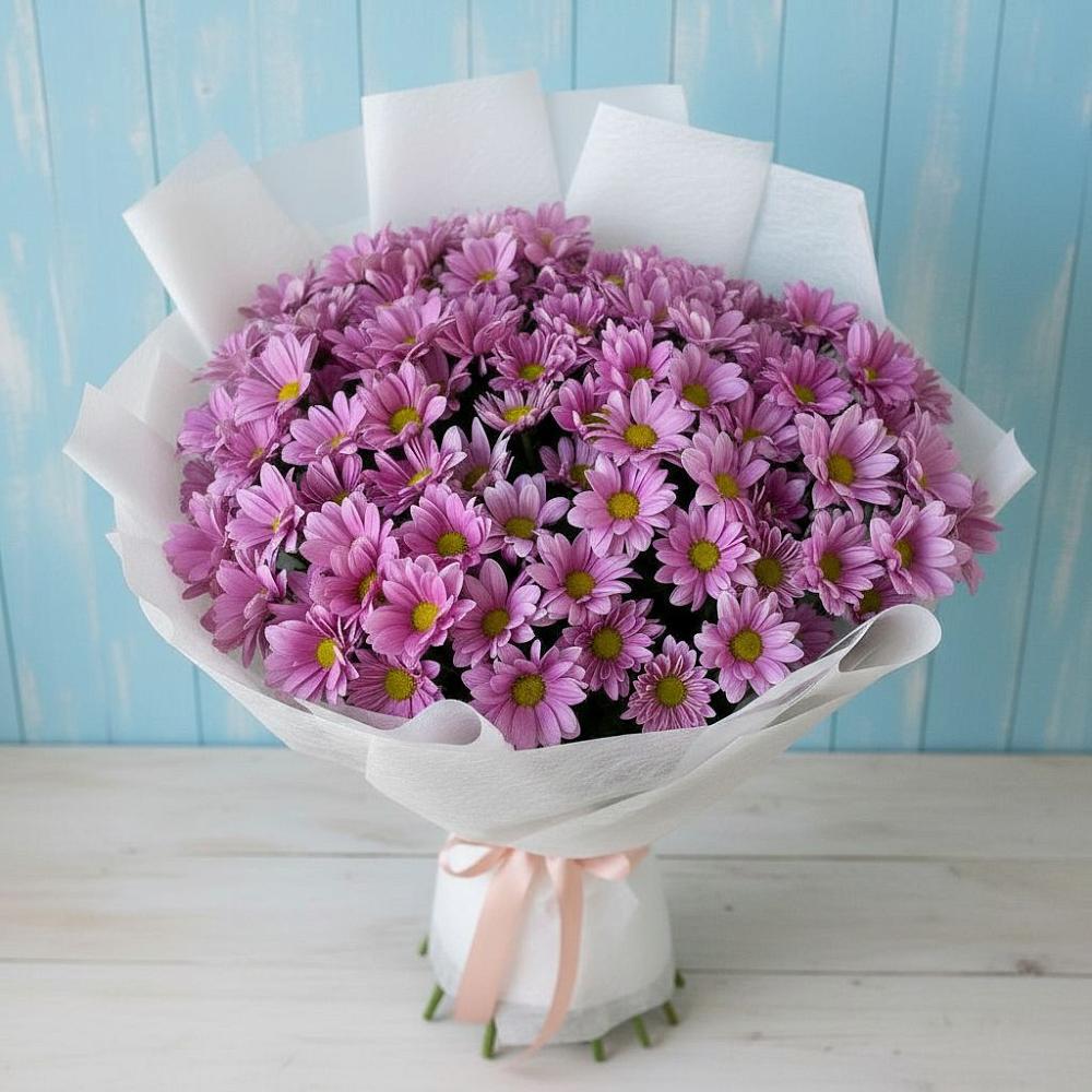 Букет цветов из: Хризантемы в Староминской