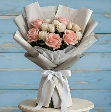 Букет цветов из:  Розы в Староминской