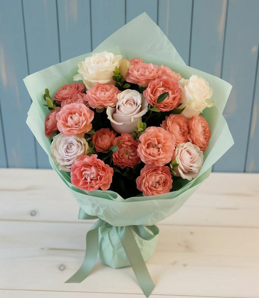 Букет цветов из: Розы в Староминской