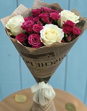 Букет цветов из:  Розы в Староминской