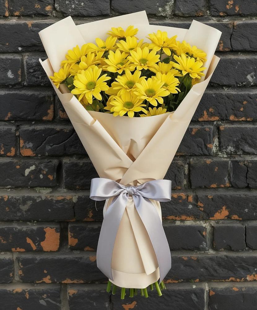 Букет цветов из: Хризантемы в Староминской