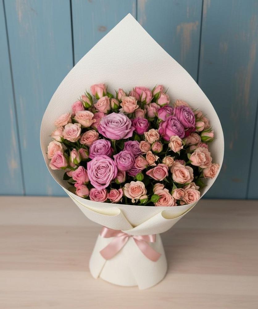 Букет цветов из: Розы в Староминской