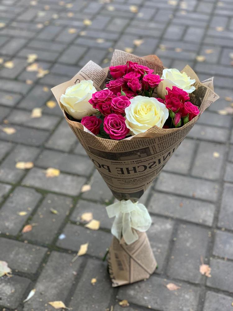 Букет цветов из: Розы в Староминской