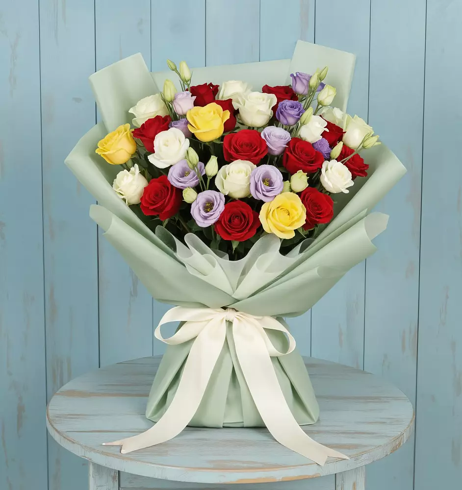 Букет цветов из: Розы в Староминской