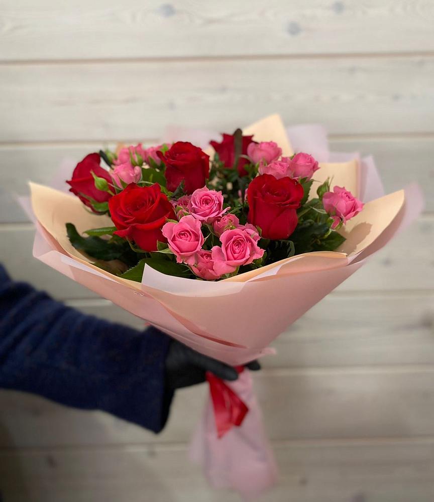 Букет цветов из: Розы в Староминской