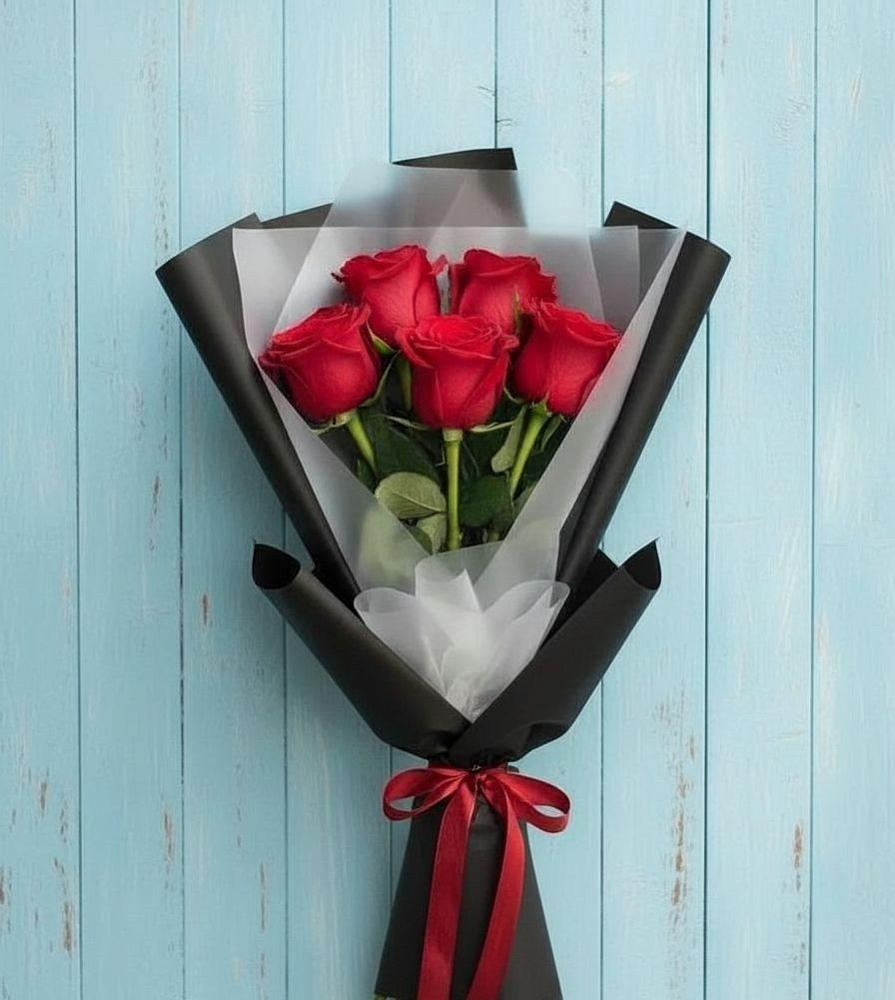 Букет цветов из: Розы в Староминской